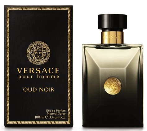 versace oud noir pour homme eau de parfum 100ml|versace homme oud noir review.